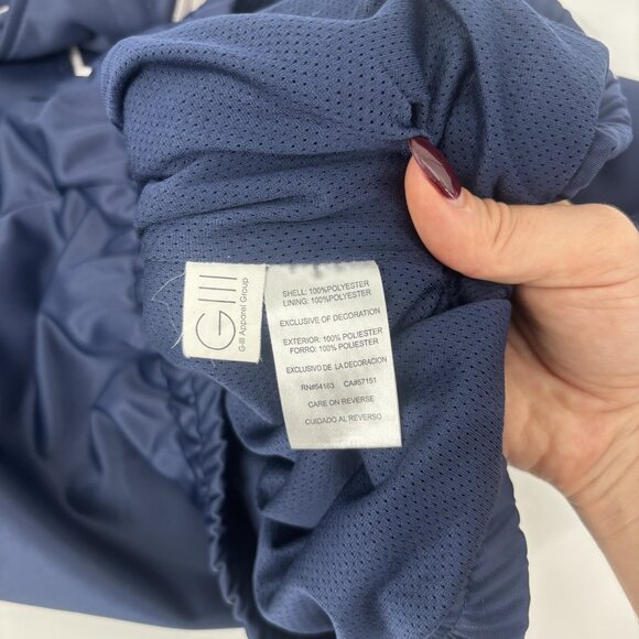 Dallas Cowboys NFL Men's Small Full-Zip Track Jacket America's Team Blue White - Picture 7 of 11